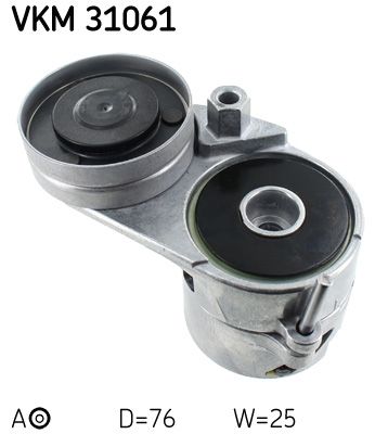 SKF Натяжной ролик, поликлиновой ремень VKM 31061