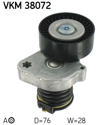 SKF Натяжной ролик, поликлиновой ремень VKM 38072