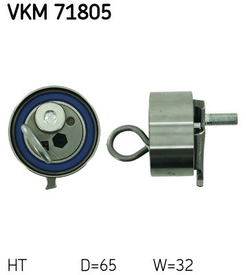 SKF Натяжной ролик, ремень ГРМ VKM 71805