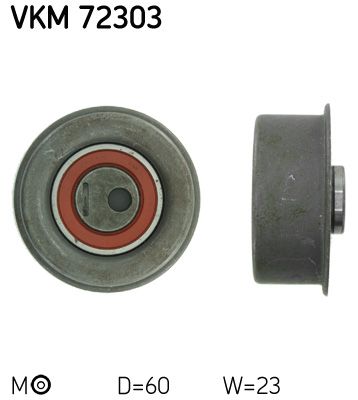 SKF Натяжной ролик, ремень ГРМ VKM 72303