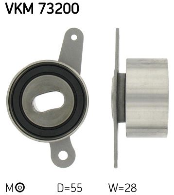 SKF Натяжной ролик, ремень ГРМ VKM 73200