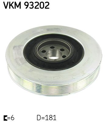 SKF Ременный шкив, коленчатый вал VKM 93202