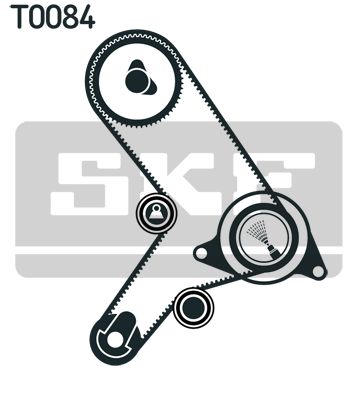 SKF paskirstymo diržo komplektas VKMA 02168