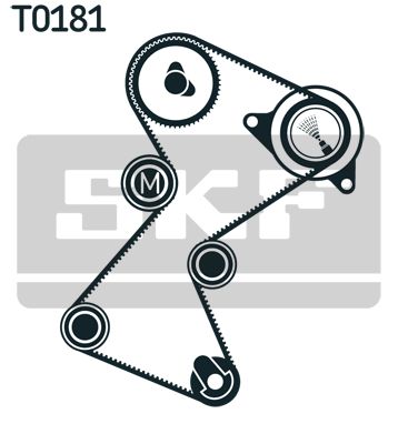 SKF Комплект ремня ГРМ VKMA 06128