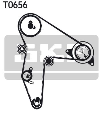 SKF Комплект ремня ГРМ VKMA 06502