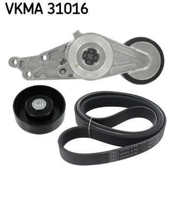 SKF Поликлиновой ременный комплект VKMA 31016