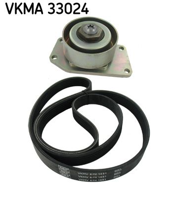 SKF V formos rumbuotas diržas, komplektas VKMA 33024