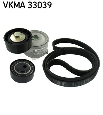 SKF Поликлиновой ременный комплект VKMA 33039