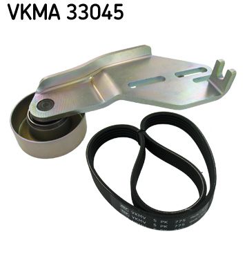 SKF V formos rumbuotas diržas, komplektas VKMA 33045