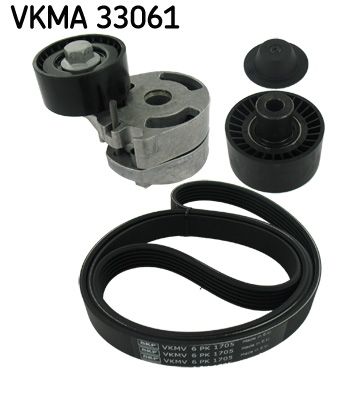 SKF V formos rumbuotas diržas, komplektas VKMA 33061