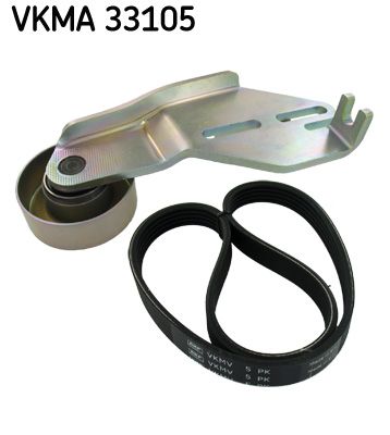 SKF Поликлиновой ременный комплект VKMA 33105