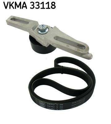 SKF Поликлиновой ременный комплект VKMA 33118