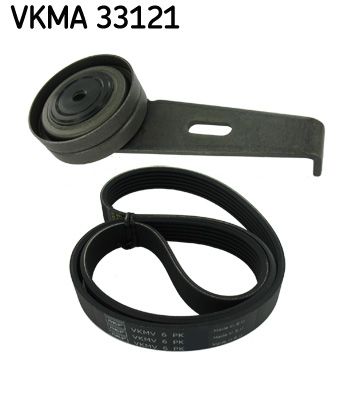 SKF V formos rumbuotas diržas, komplektas VKMA 33121