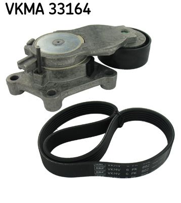 SKF V formos rumbuotas diržas, komplektas VKMA 33164