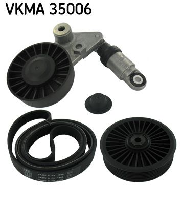 SKF Поликлиновой ременный комплект VKMA 35006