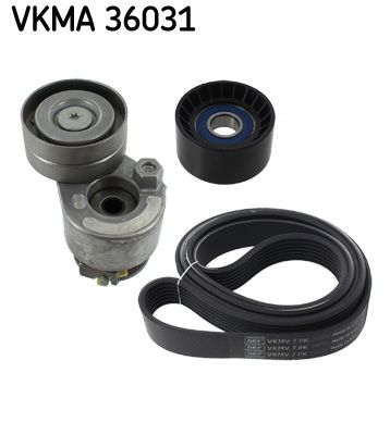 SKF V formos rumbuotas diržas, komplektas VKMA 36031