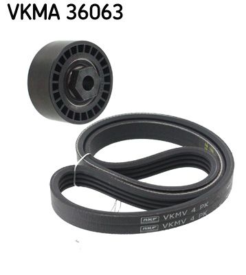 SKF Поликлиновой ременный комплект VKMA 36063