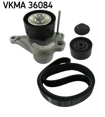 SKF V formos rumbuotas diržas, komplektas VKMA 36084