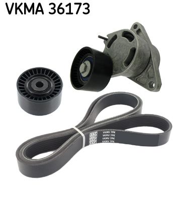 SKF Поликлиновой ременный комплект VKMA 36173