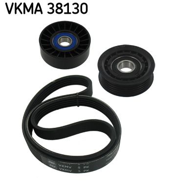 SKF Поликлиновой ременный комплект VKMA 38130