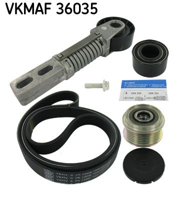SKF Поликлиновой ременный комплект VKMAF 36035