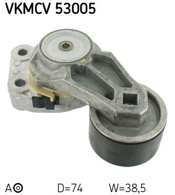 SKF Натяжной ролик, поликлиновой ремень VKMCV 53005