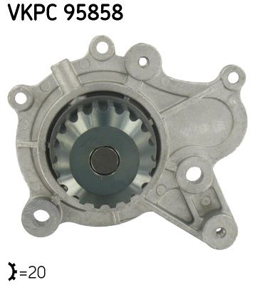 SKF Водяной насос VKPC 95858