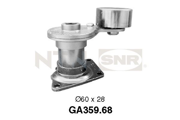 SNR Натяжной ролик, поликлиновой ремень GA359.68