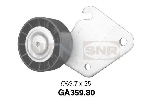 SNR kreipiantysis skriemulys, V formos rumbuotas dirža GA359.80