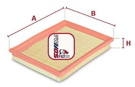 SOFIMA Воздушный фильтр S 0802 A