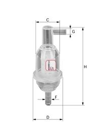 SOFIMA kuro filtras S 1013 B