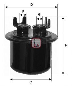 SOFIMA kuro filtras S 1536 B