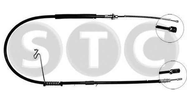 STC trosas, stovėjimo stabdys T480103