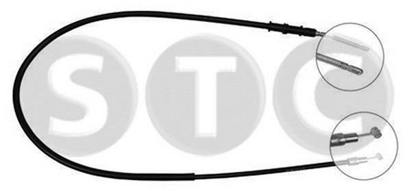 STC Тросик, cтояночный тормоз T483910
