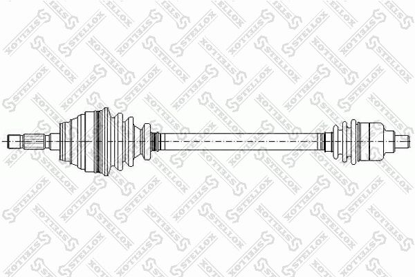 STELLOX kardaninis velenas 158 1013-SX