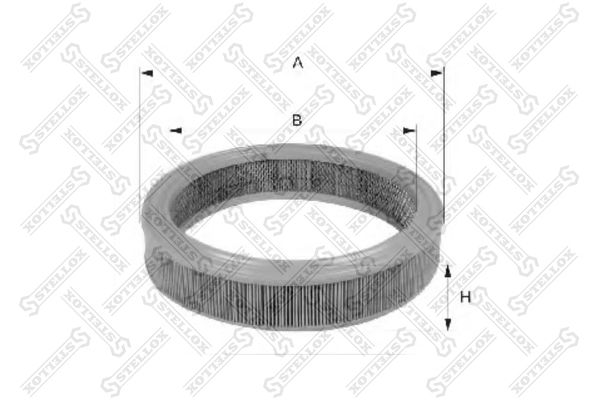 STELLOX Воздушный фильтр 71-00208-SX