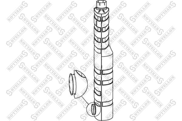 STELLOX vidurinis / galinis duslintuvas 82-03076-SX