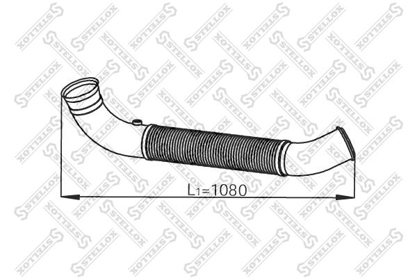 STELLOX išleidimo kolektorius 82-03809-SX