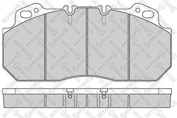 STELLOX Комплект тормозных колодок, дисковый тормоз 85-21417-SX