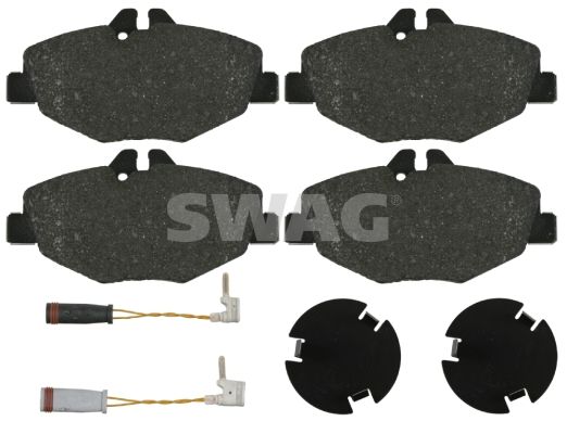 SWAG Комплект тормозных колодок, дисковый тормоз 10 91 6452