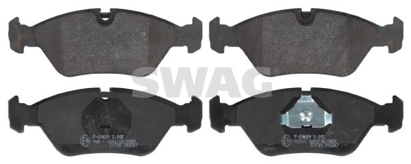 SWAG Комплект тормозных колодок, дисковый тормоз 20 91 6026