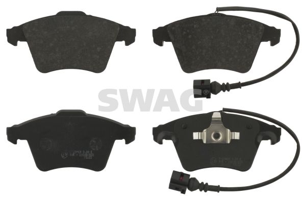 SWAG Комплект тормозных колодок, дисковый тормоз 30 91 6733