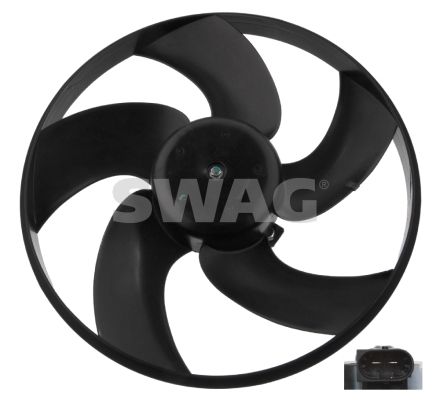 SWAG ventiliatorius, radiatoriaus 62 94 0638