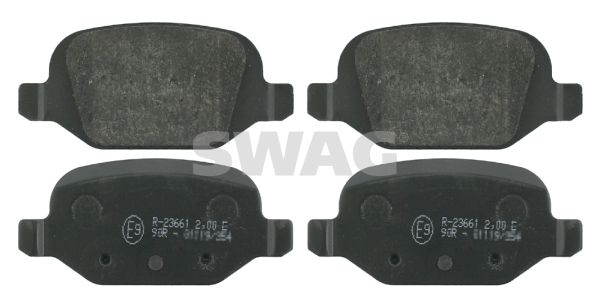 SWAG Комплект тормозных колодок, дисковый тормоз 70 91 6370