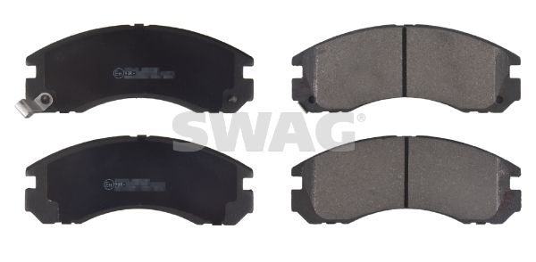 SWAG Комплект тормозных колодок, дисковый тормоз 80 91 6776