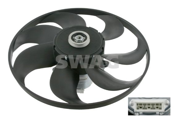 SWAG Вентилятор, охлаждение двигателя 99 91 4848