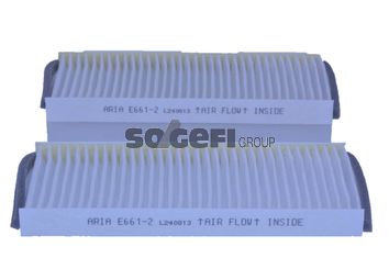 TECNOCAR filtras, salono oras E661-2