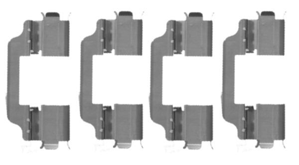 TEXTAR Комплектующие, колодки дискового тормоза 82506500