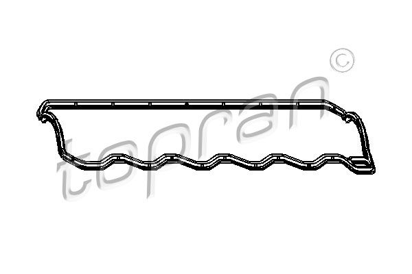 TOPRAN Прокладка, крышка головки цилиндра 100 810