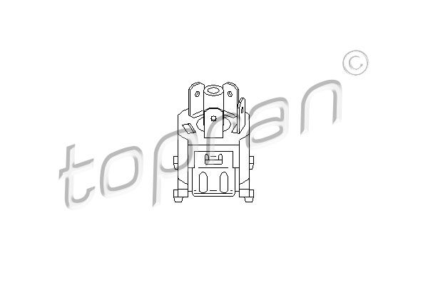 TOPRAN pūtiklio jungiklis, šildymas/ventiliacija 102 691